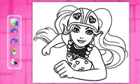 Barbie Video Game: Hero Coloring Page | NuMuKi