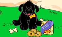 Bearemy's Kennel Pals: Black Lab Screen Pal | Build-A-Bear Workshop | NuMuKi
