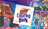 Blaze and the Monster Machines: Coloring Book | NuMuKi