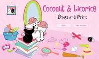 American Girl: Coconut & Licorice Dress and Print | NuMuKi