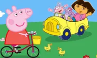 Dora Meets Peppa Pig | NuMuKi