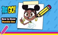 Teen Titans Go!: How to Draw Bumblebee | NuMuKi