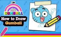 How to draw Gumball | NuMuKi