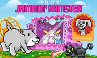 Pixel Chix: Jammin' Hamster | NuMuKi