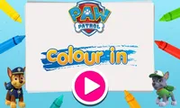 Paw Patrol: Colour In | NuMuKi