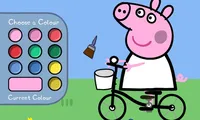 Peppa Pig: Peppa's Painting Game | NuMuKi