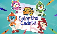 Top Wing: Color the Cadets | NuMuKi